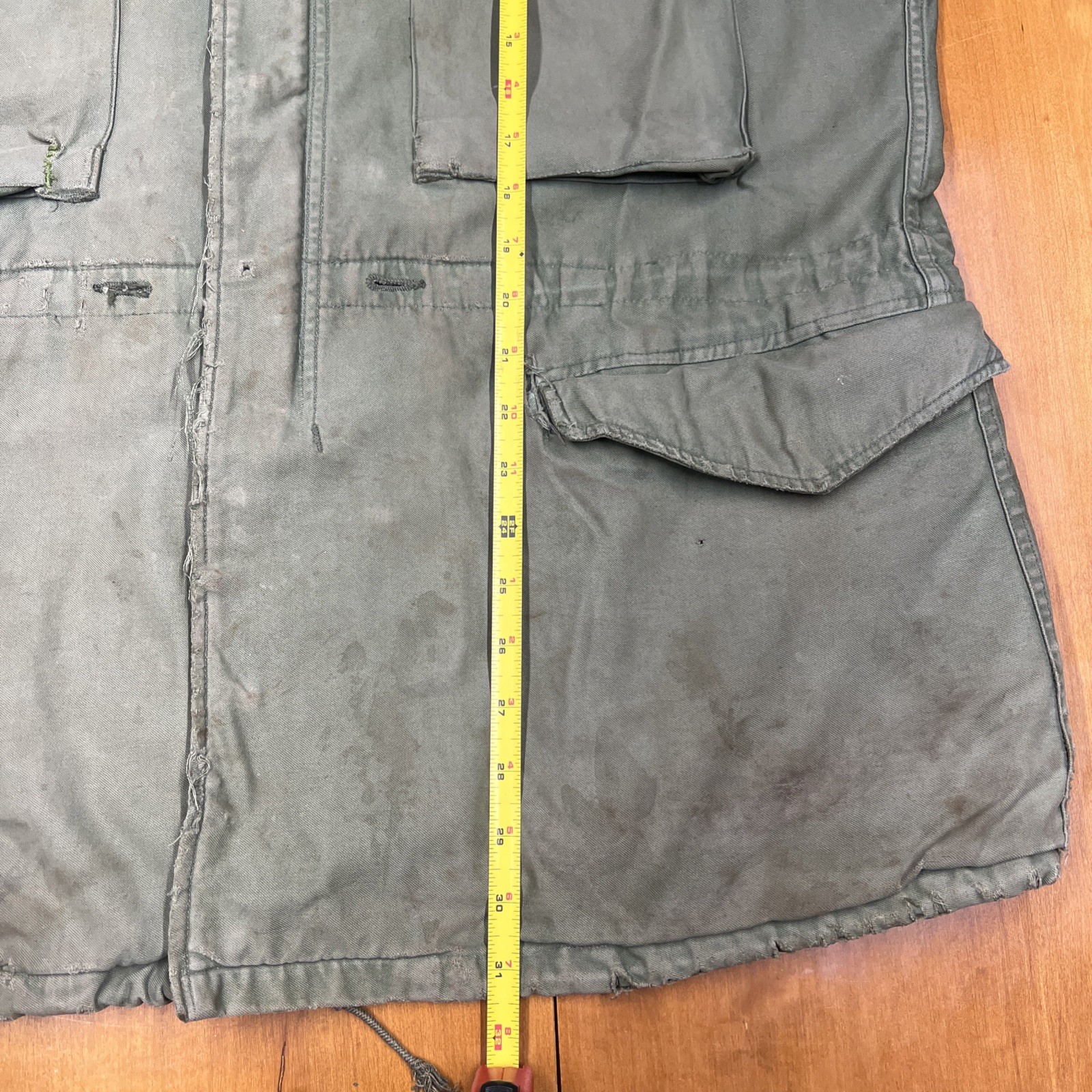 Korean War US Army Military Field Jacket M51 M-1951 Combat Cold Weather Medium
