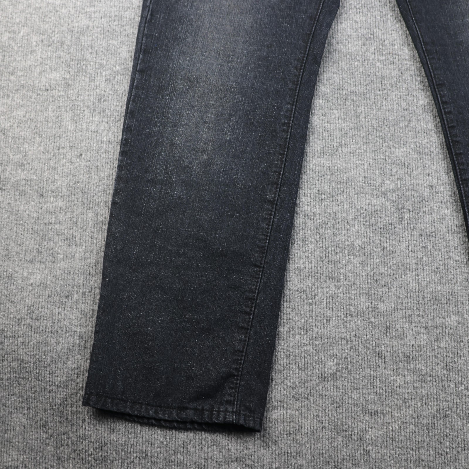 Indigo 30 Jeans Mens 38×32 Blue Straight Leg Denim Zip Fly Cotton Blend