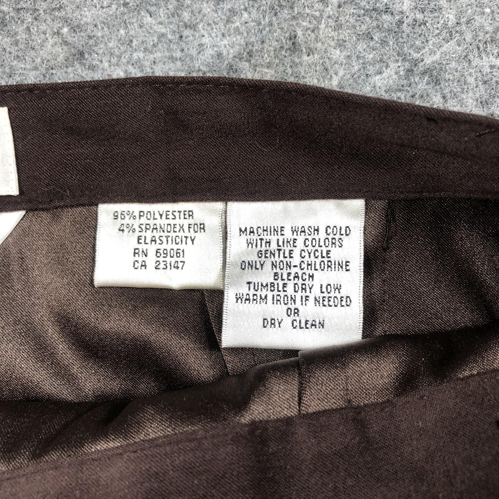 Talbots Skirt Womens 10 Brown Wrap Maxi Buckle Strap Stretch Workwear Career