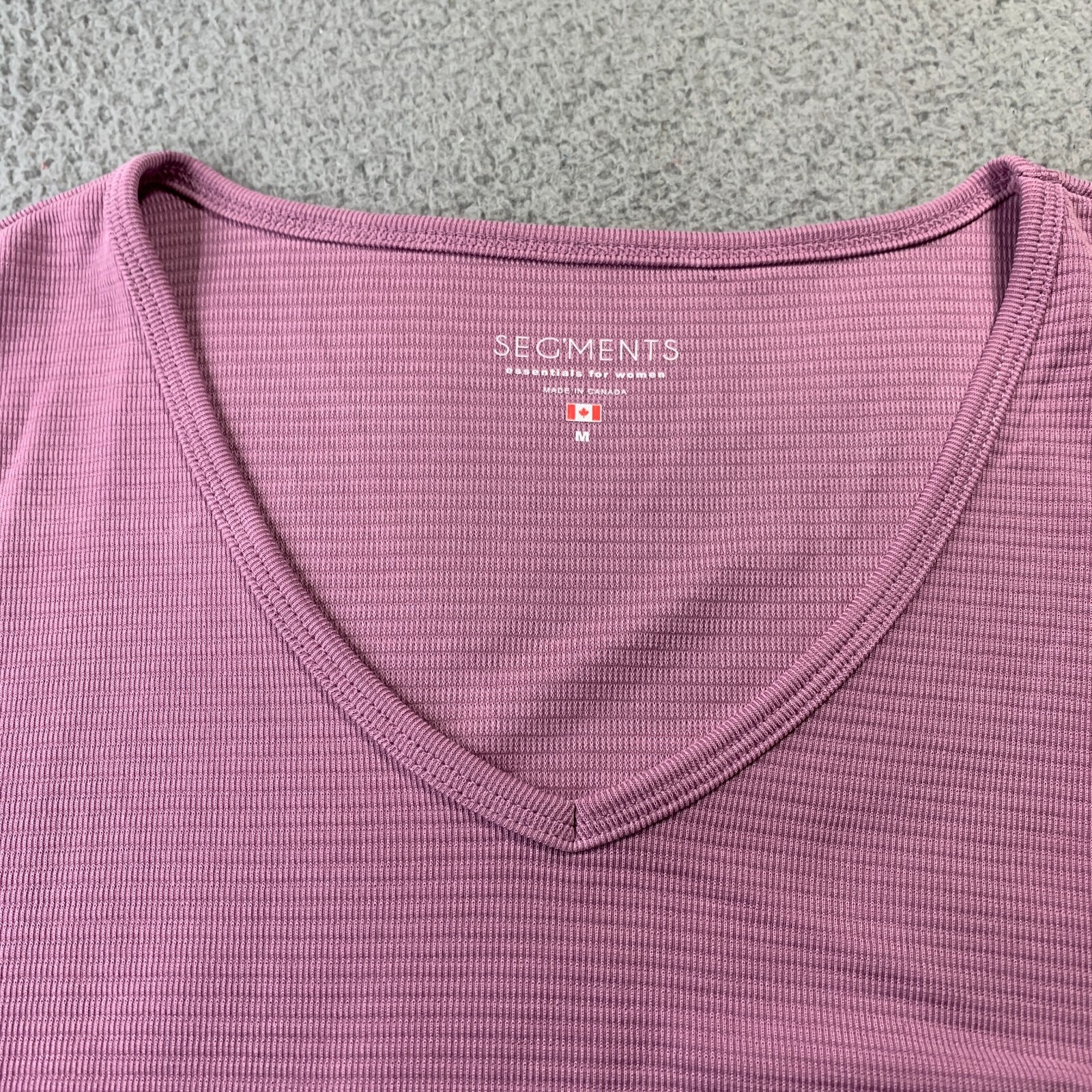 SEG’MENTS Blouse Womens Medium Top Long Sleeve Purple