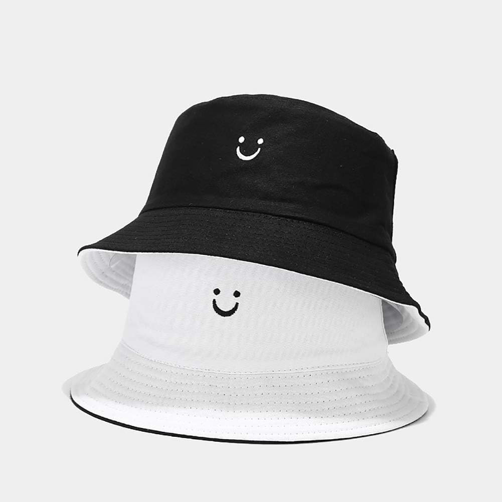 Unisex Bucket Hat Beach Sun Hat Aesthetic Fishing Hat for Men Women Teens, Rever