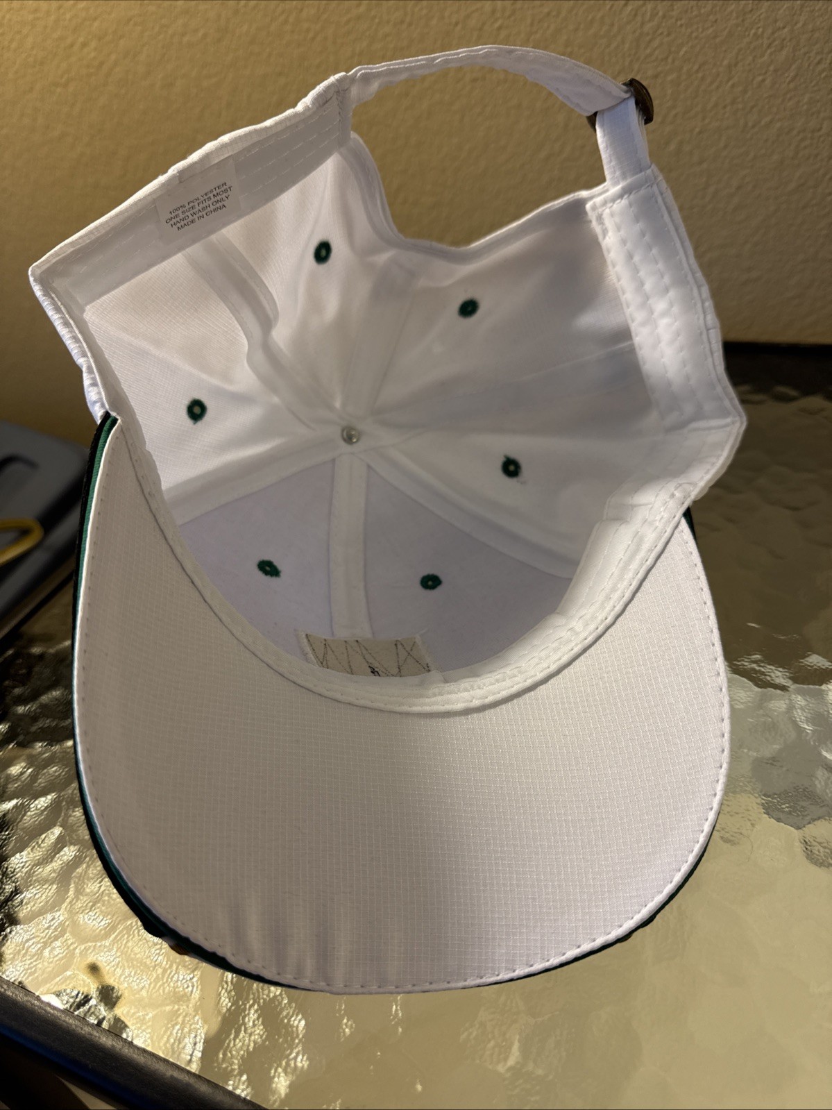 Rolex 24 At Daytona white adjustable baseball cap Promo Hat From Speedway 1