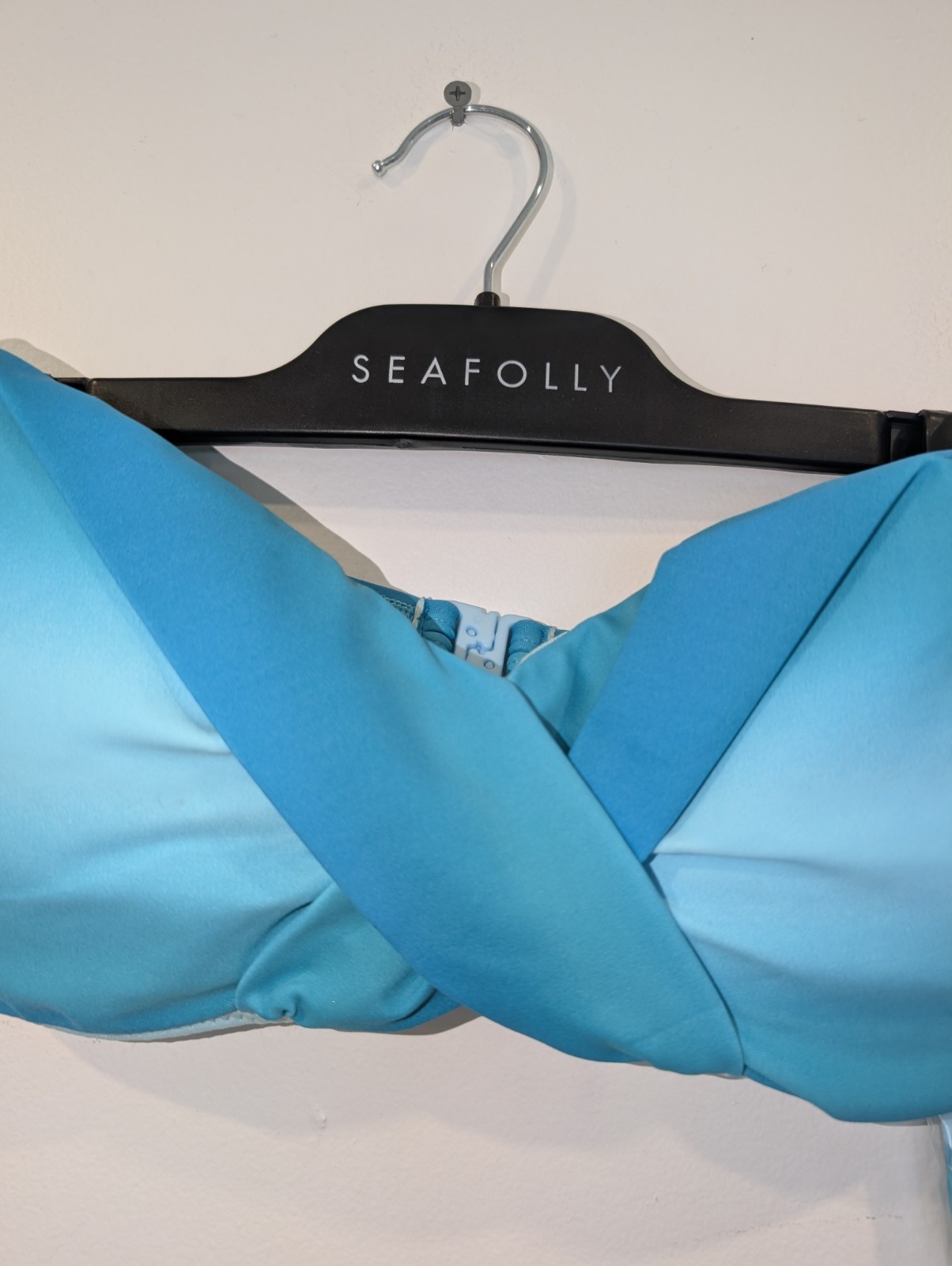 Seafolly Bikini Top Womens Ombre Seychelles Bandeau Size 14 New Tags RRP $89.95