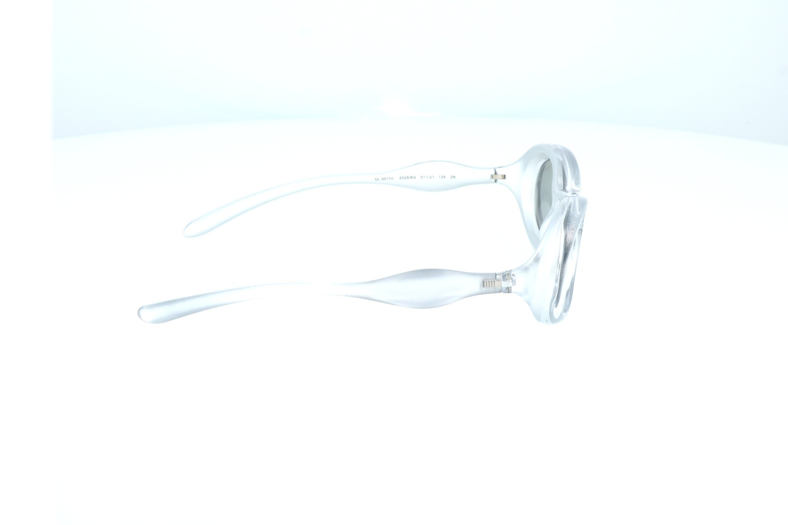 Diesel DL3011U Metallic Crystal Grey Mirror Sunglasses 51-21-135