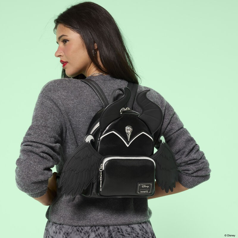 Loungefly Disney Villains Maleficent Exclusive Cosplay Mini Backpack