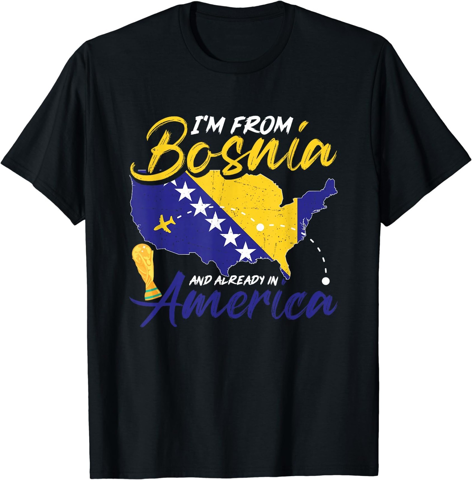 Bosnia and Herzegovina Soccer Team Funny I’m from Bosnia T-Shirt