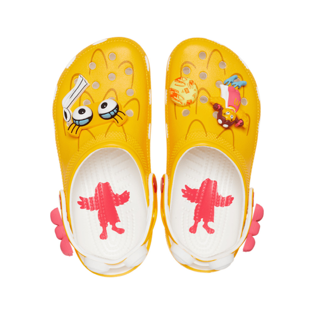 New CROCS Womens MCDONALD’S BIRDIE CLASSIC CLOG 208696-730 UNISEX US W 6 – 9
