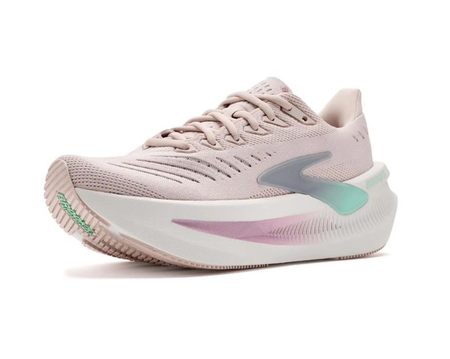 New Brooks Glycerin Max 2 Womens Color Pink/Yucca/Metallic Size 7