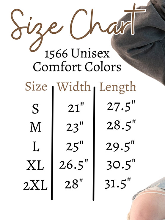 SEASIDE® SMALL Crewneck Sweatshirt Pullover Women’s Comfort Colors® WHITE