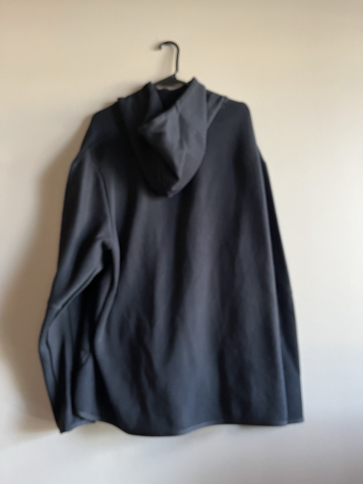 Nike Tech Fleece Men’s 2XL Black Pullover Fleece Hoodie Worn 2x!