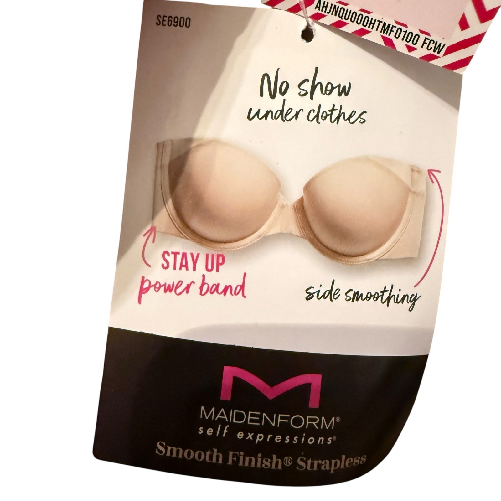NWT maidenform small flaw as pictured beige size 40DD