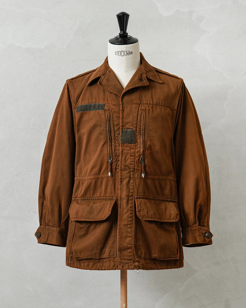 French Army M-64 Jacket Brown Used Military Surplus Size Not Applicable