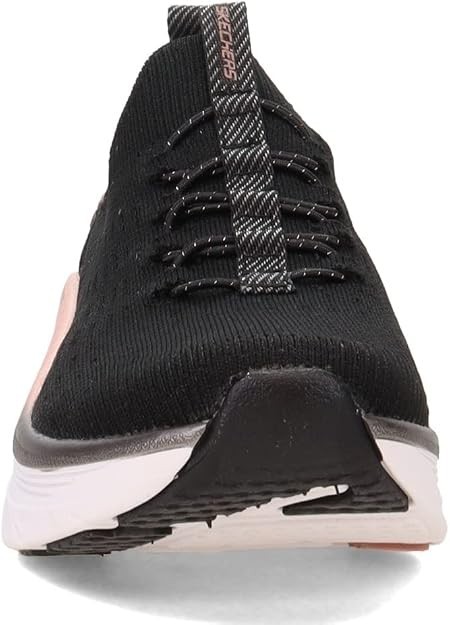 Skechers Women’s D’lux Walker Let It Glow Sneaker – 149366 – Black & Rose Gold