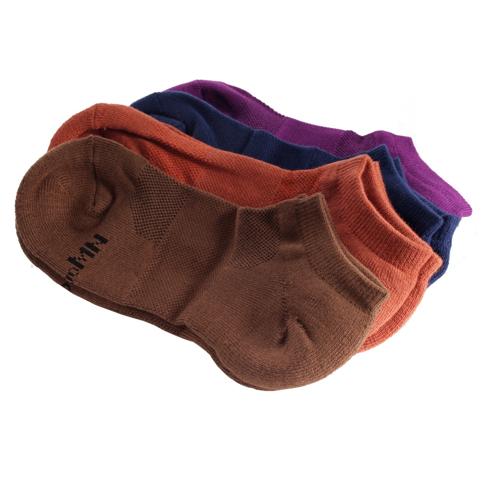 Women’s Rayon from Bamboo Fiber – 4 Pack – Superior Wicking Athletic Ankle Socks