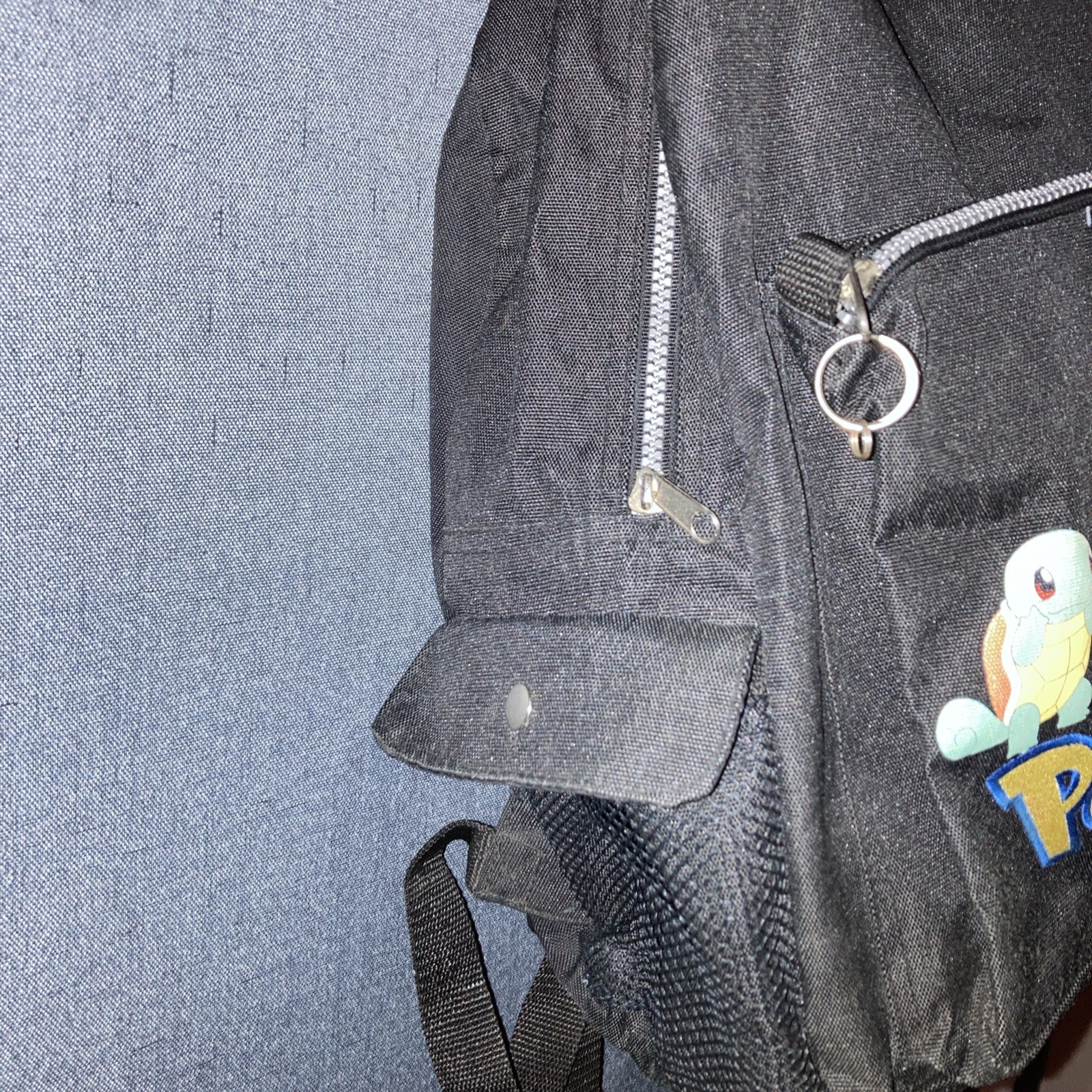 Vintage 90s Pokémon Backpack Squirtle Pikachu Bulbasaur Charmander