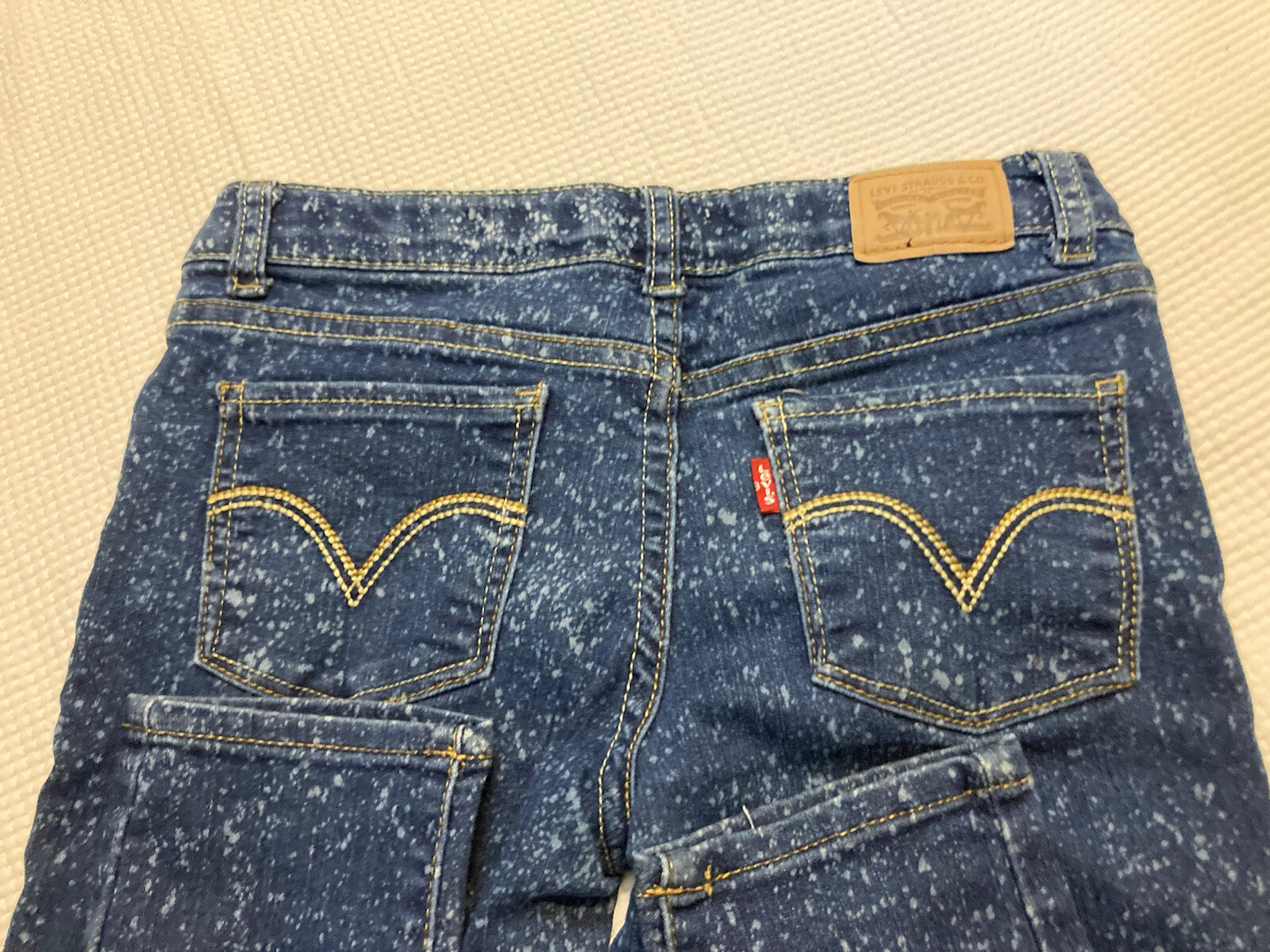 Levi girls size 12 reg 710 super skinny jeans