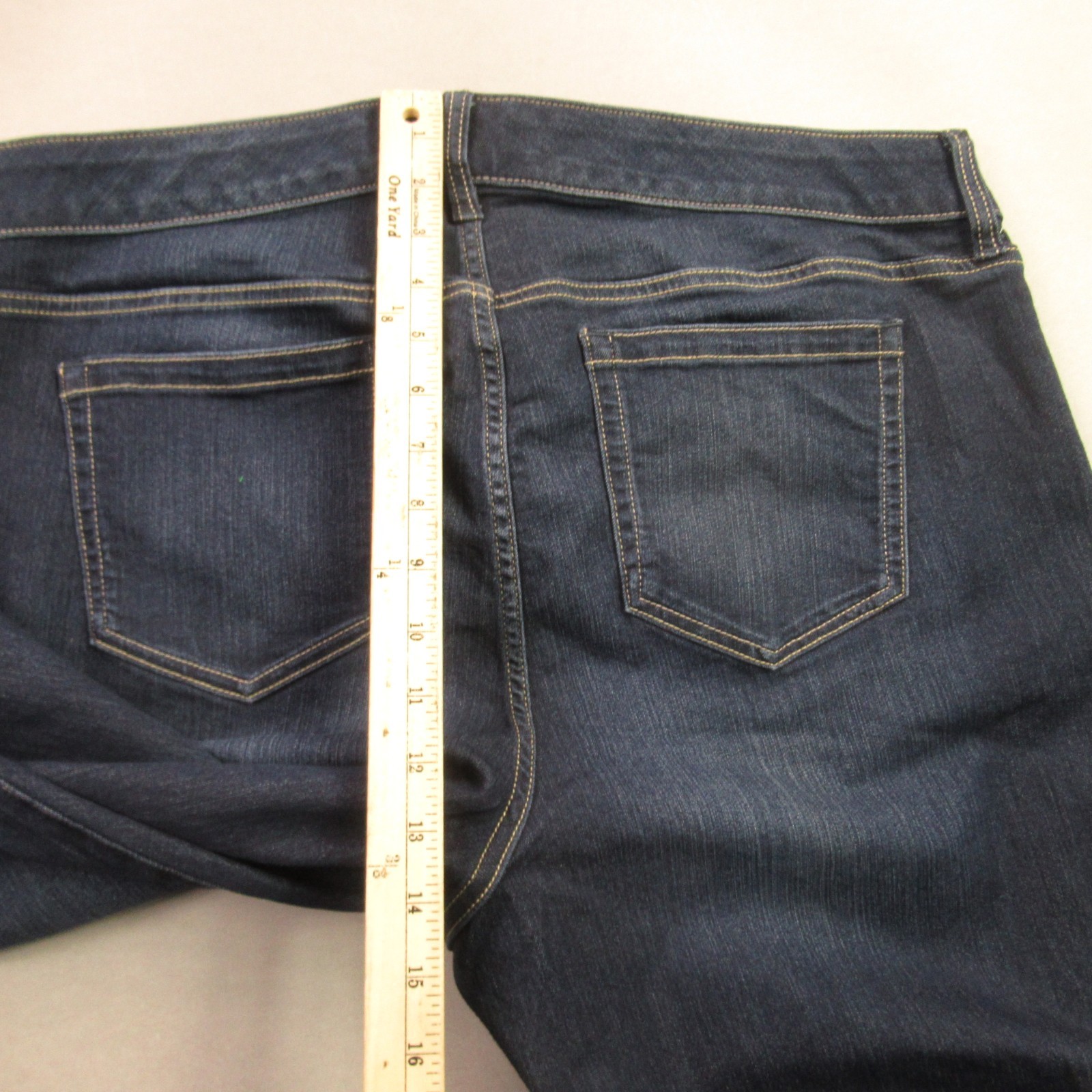 Torrid Jeans Womens 20 Regular Wide Leg Pockets Blue Denim Slim Boot