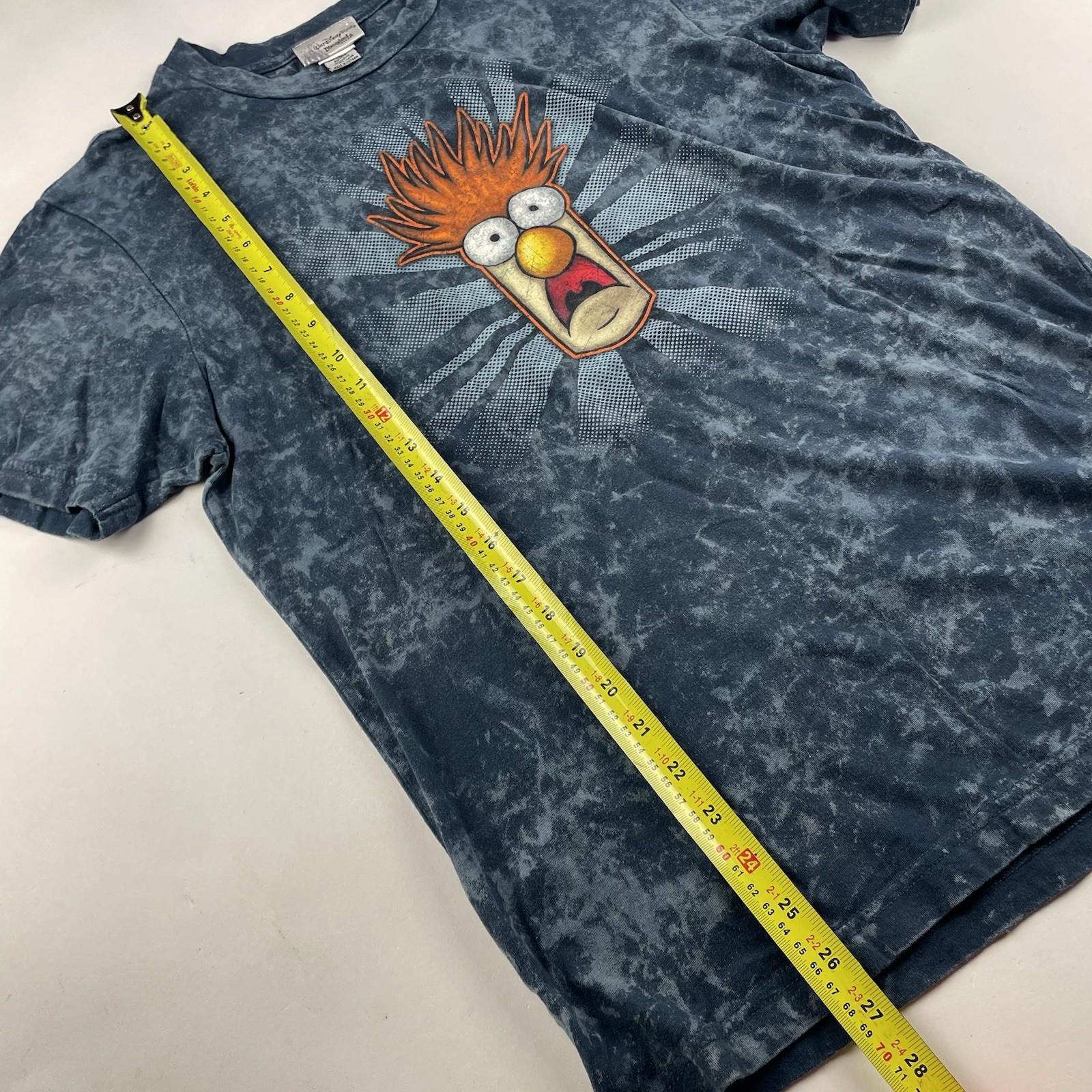 Disney The Muppets Shirt Mens M-S Beaker Henson Tie Dye VTG Y2K CLEAN