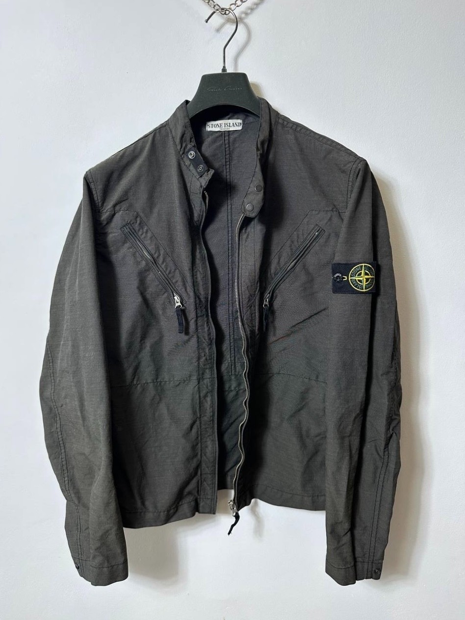 STONE ISLAND NYLAR K VINTAGE OLIVE JACKET SIZE L