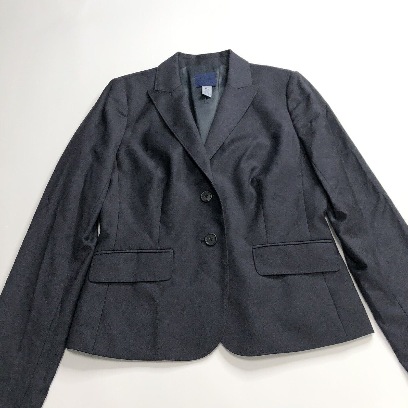 J.Crew Super 120’s 8T TALL Wool Two Button Business Career Blazer Jacket Gray
