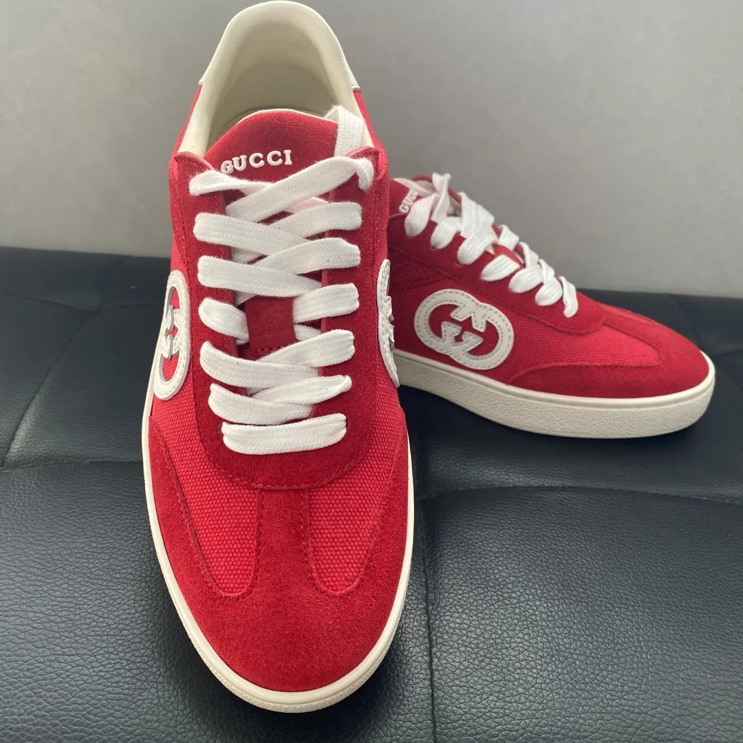 🚀 Gucci Lido | Red Men’s Sneaker