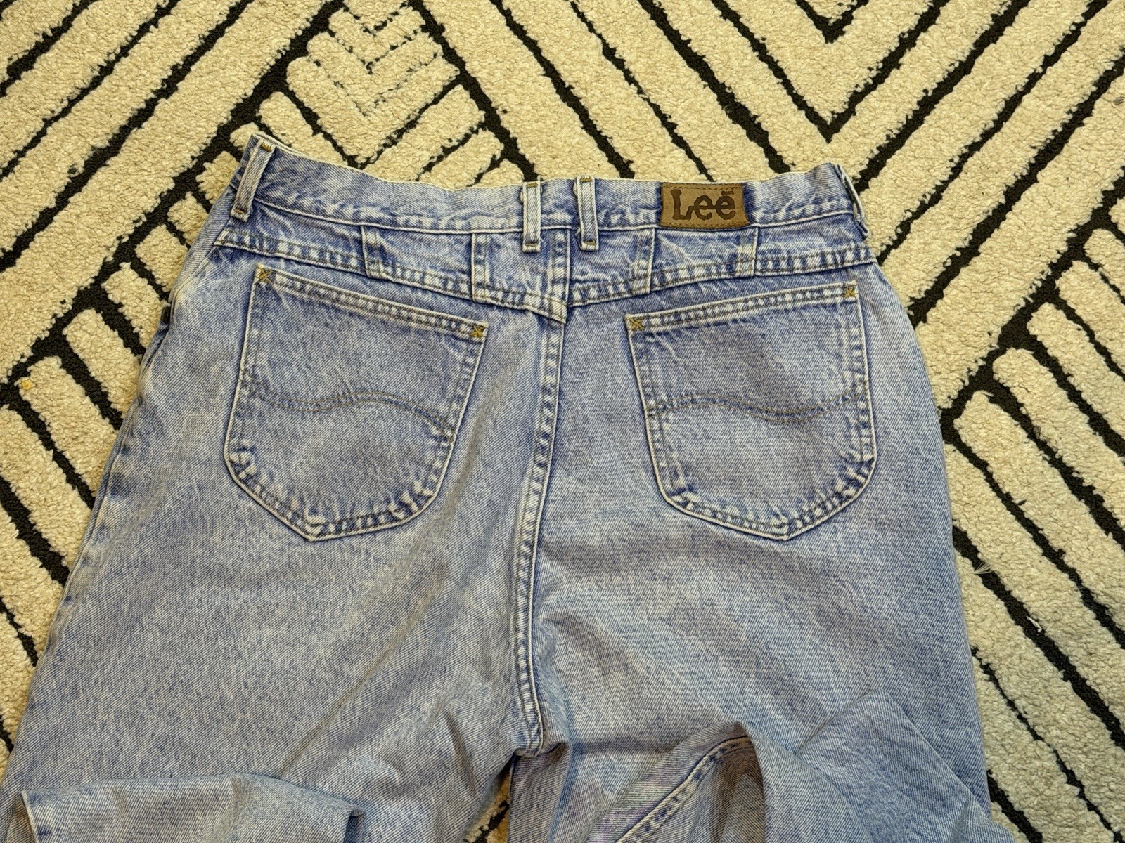 Vintage Light Wash Lee Womens Jeans 31×33