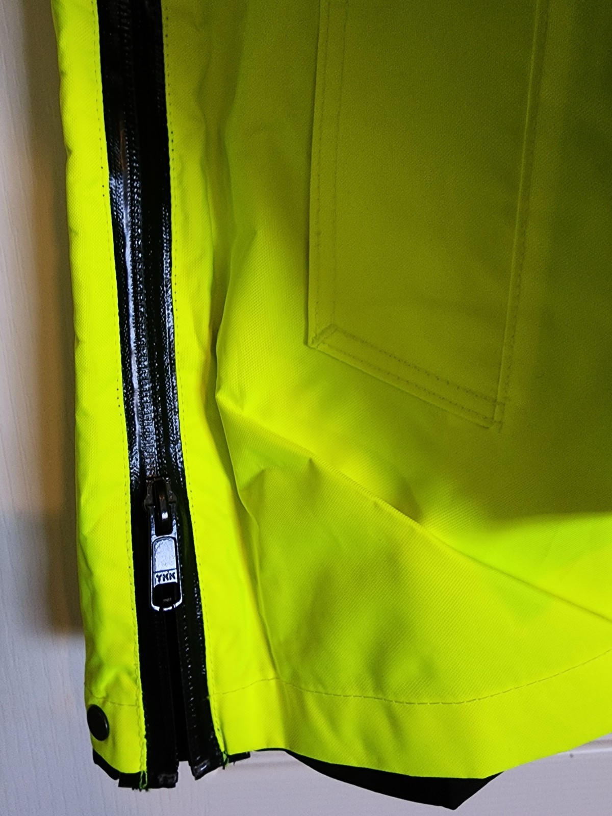 🛑Blauer 233R B.DRY Reversible Rain Jacket Hi-Vis Yellow SAFETY NWT L WORKWEAR