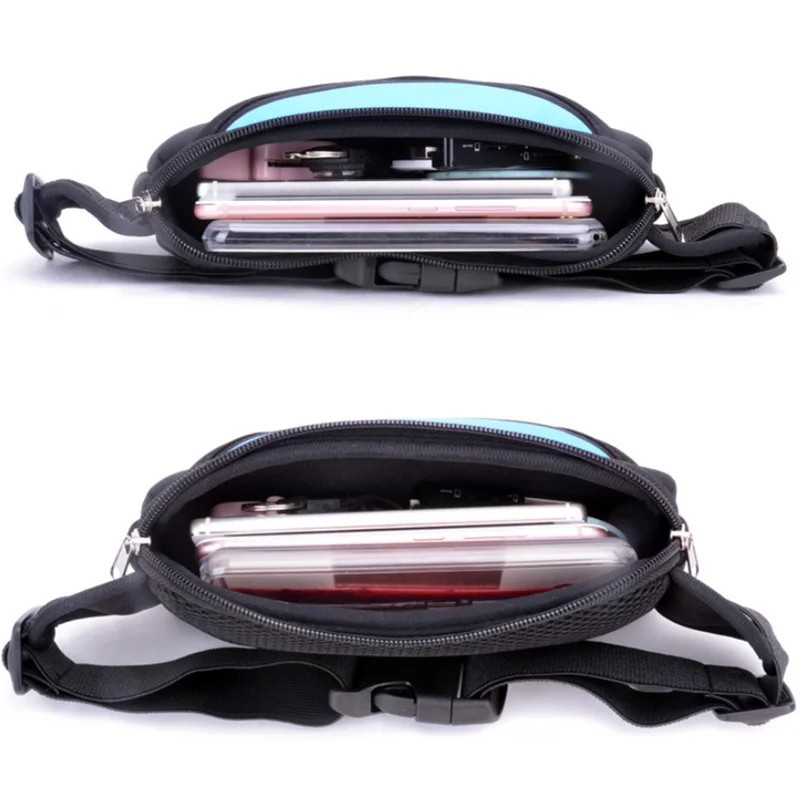Adjustable Running Belt Water Resistant Waist Pack Fanny Bag Men Women & Phone
