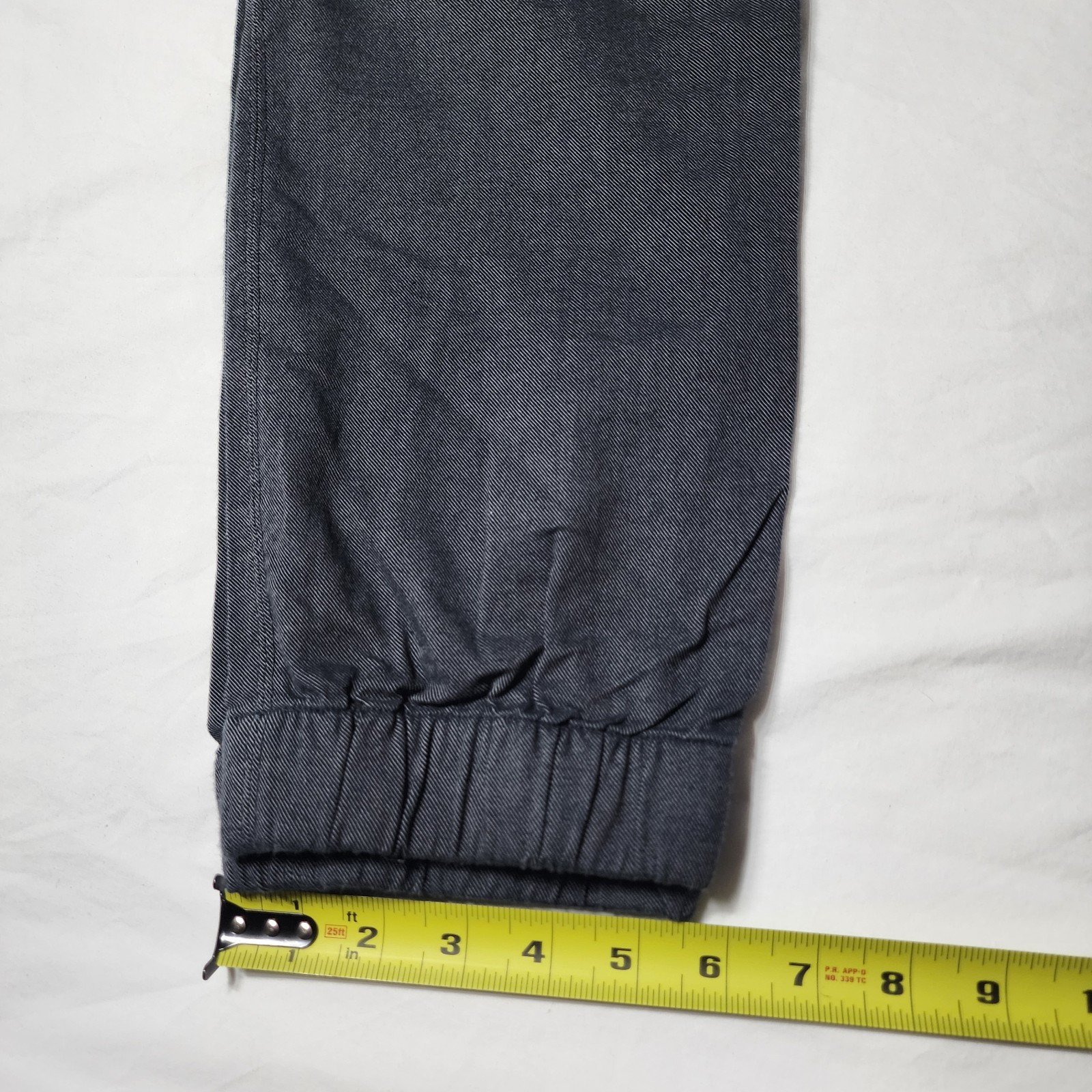 Mack Weldon For Daily Wear Joggers Pants Mens Large Gray Stretch Elastic Waist