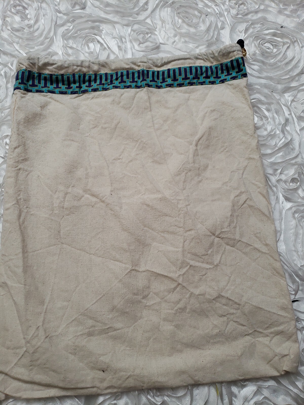 TORY BURCH Large Dust Bag Drawstring Protector Bag W11″H x L14″ (B4)