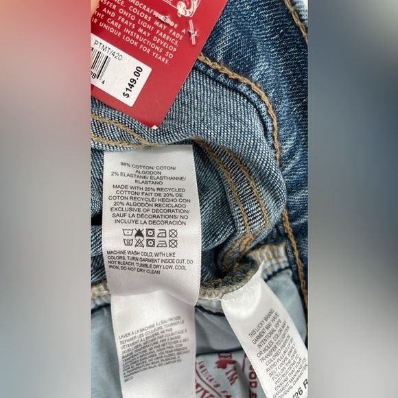 Lucky Legend Easy Rider Jeans. Color: Patch Match Wash. Size 2/ 26 R