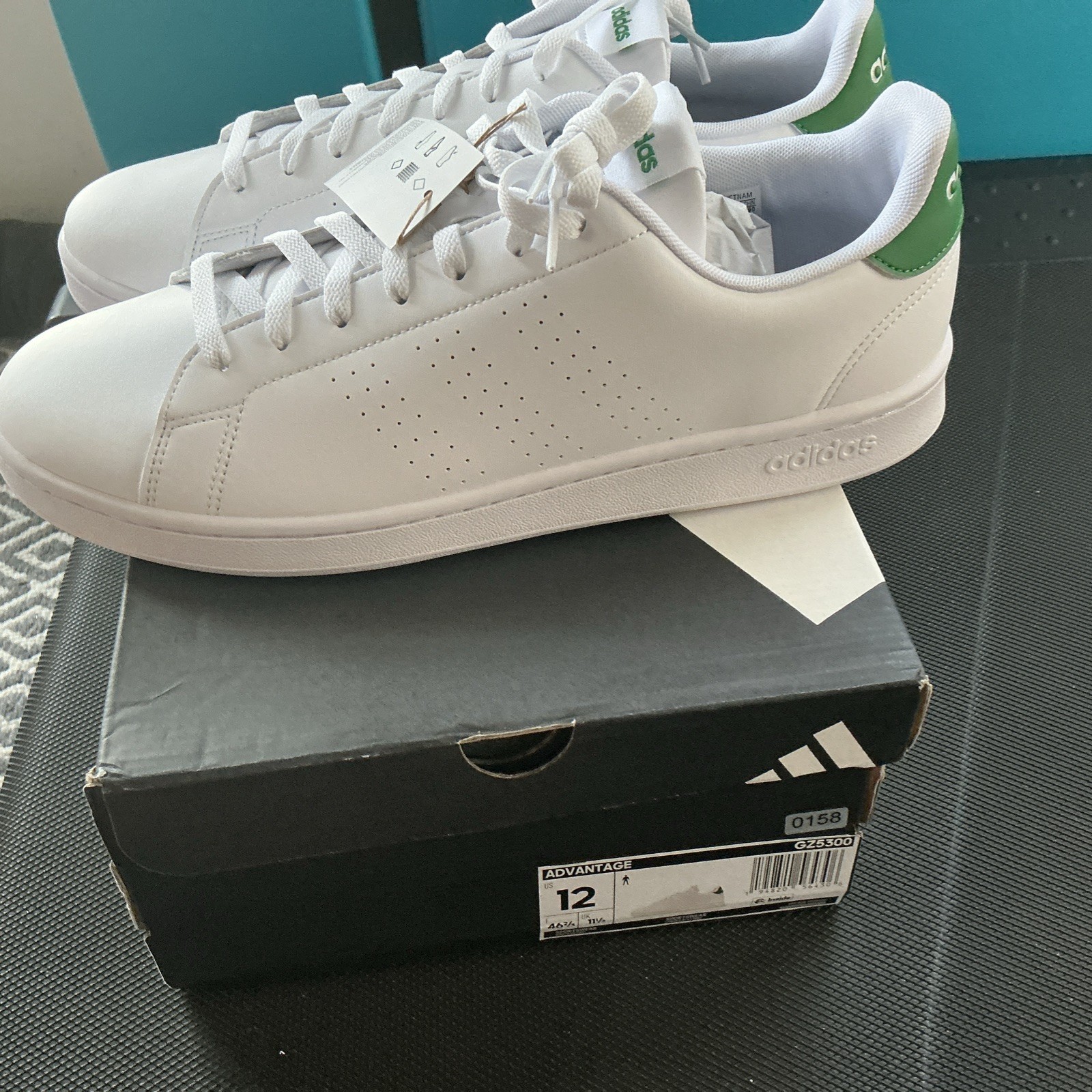Adidas Advantage Leather-GZ5300-size 12