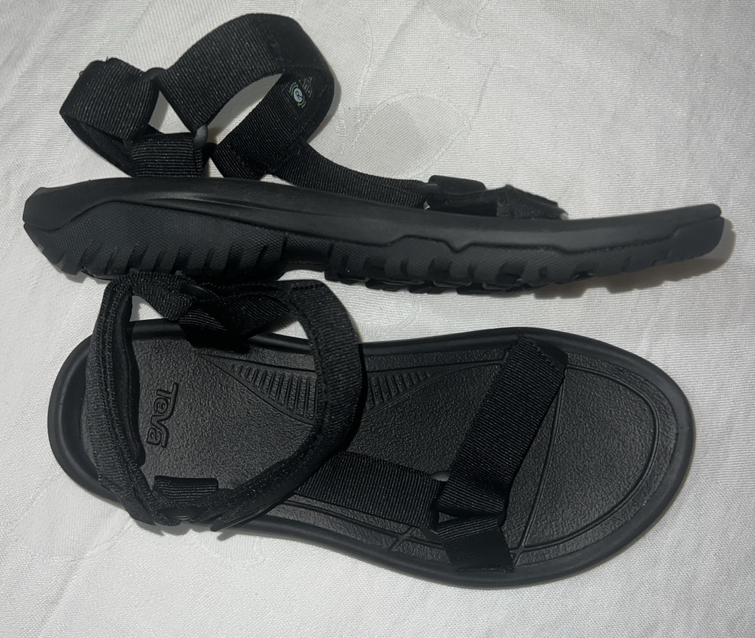 Teva men’s hurricane xlt2 Black sandals Sz 10