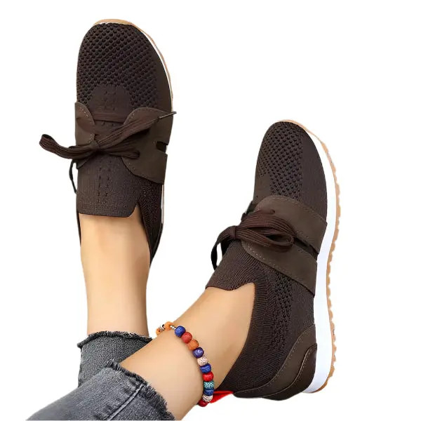 Greta – Slip-On Sneakers – Breathable & Cushioned Comfort-Bareroots|126140