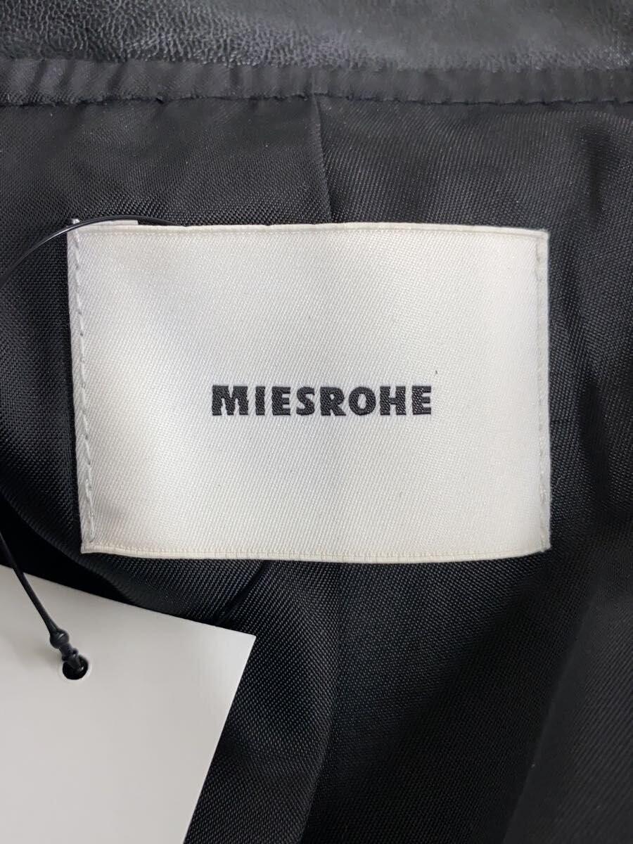 Miesrohe Steel Collar Coverall/Leather Jacket/0/Polyester/Blk/Mwfj2540