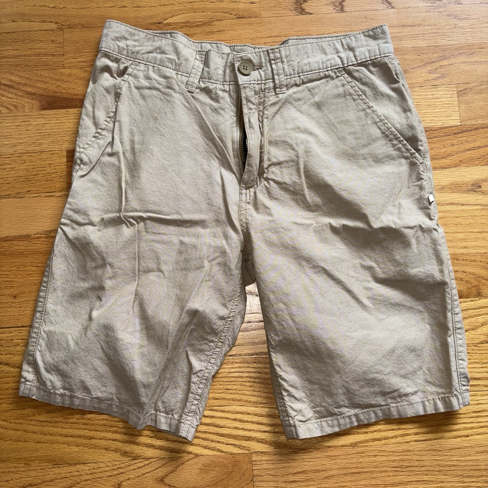 OAKLEY Shorts Mens Size 32 Casual Khaki Beige Summer Beach Utility