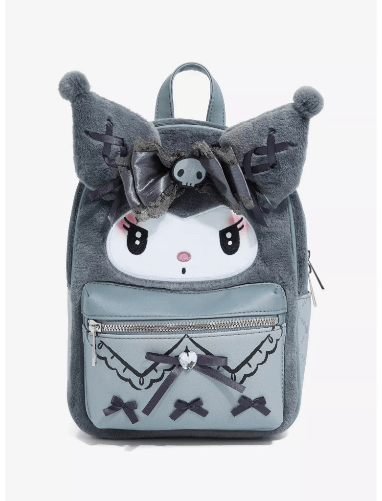 DEFECTIVE with tags Sanrio Hello Kitty Kuromi Goth Gothic Lolita Fuzzy F G3D