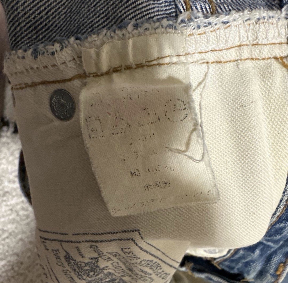 Levi’s 501 Vintage Big E Valencia Redline Selvedge Jeans W32 L32 Made USA Indigo