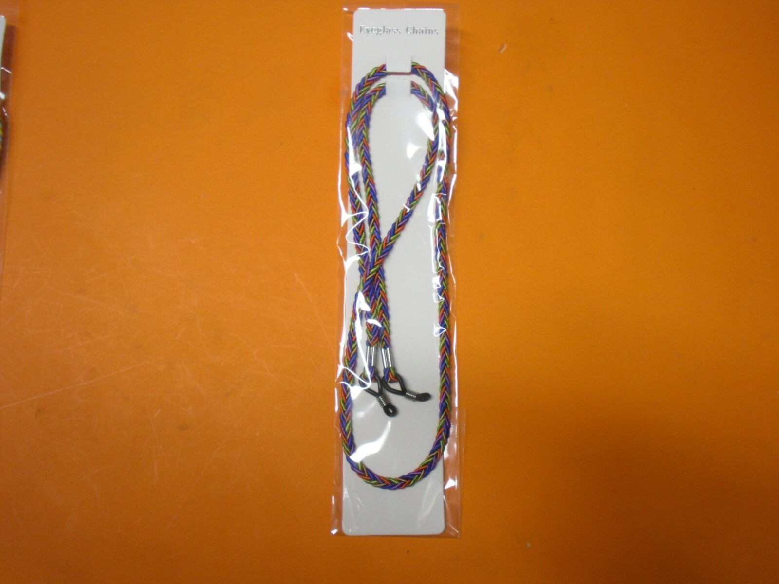 New ! 4PK Eyeglass Chains Assorted Color 24″ Long