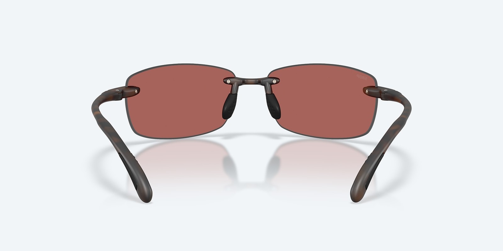 Costa Del Mar Ballast Matte Tortoise/Gold Mirror 580P Polarized 60 mm Sunglasses