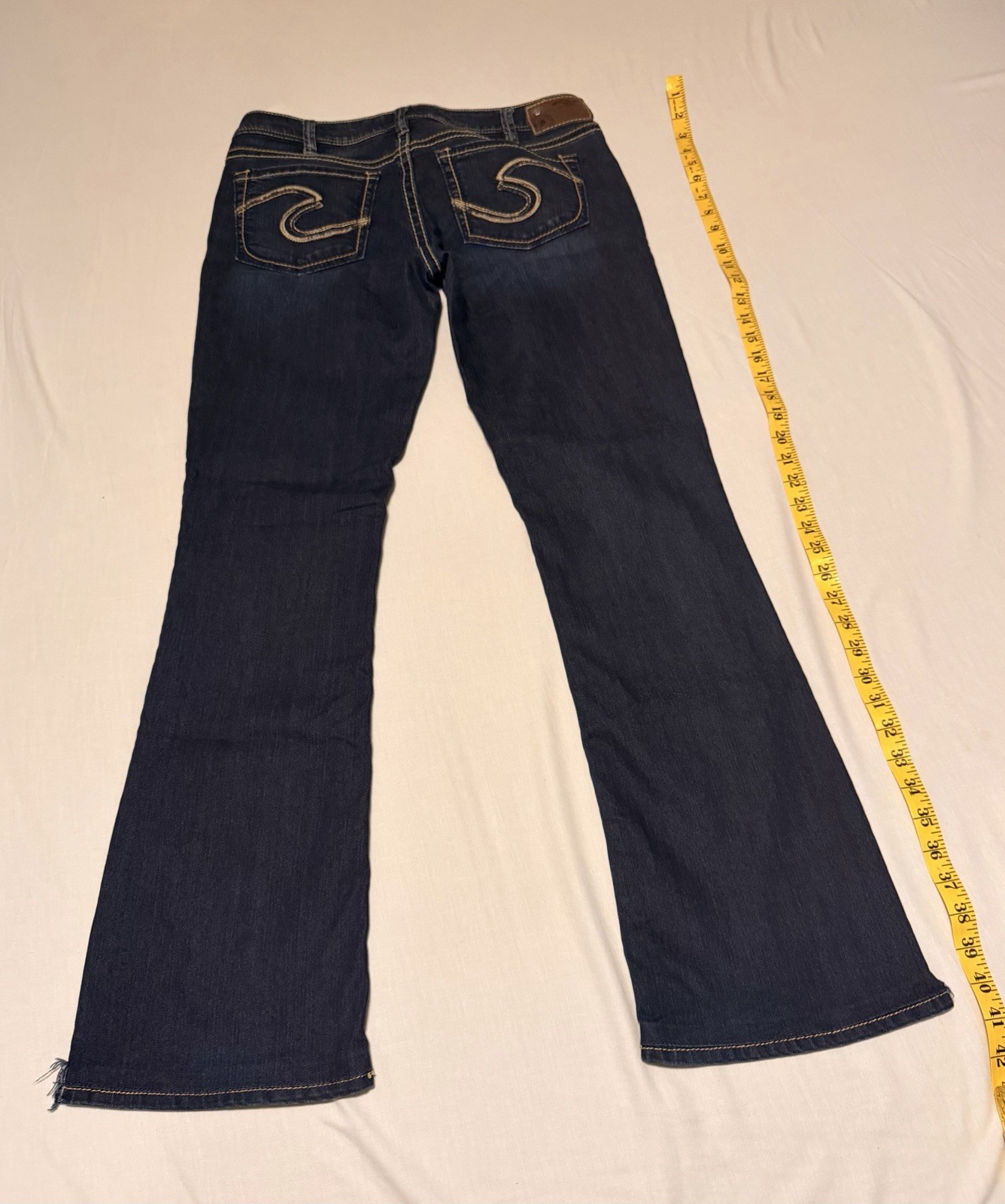 Silver Jeans Co. Aiko Bootcut Jeans Women’s Dark Wash Blue Stretch Denim