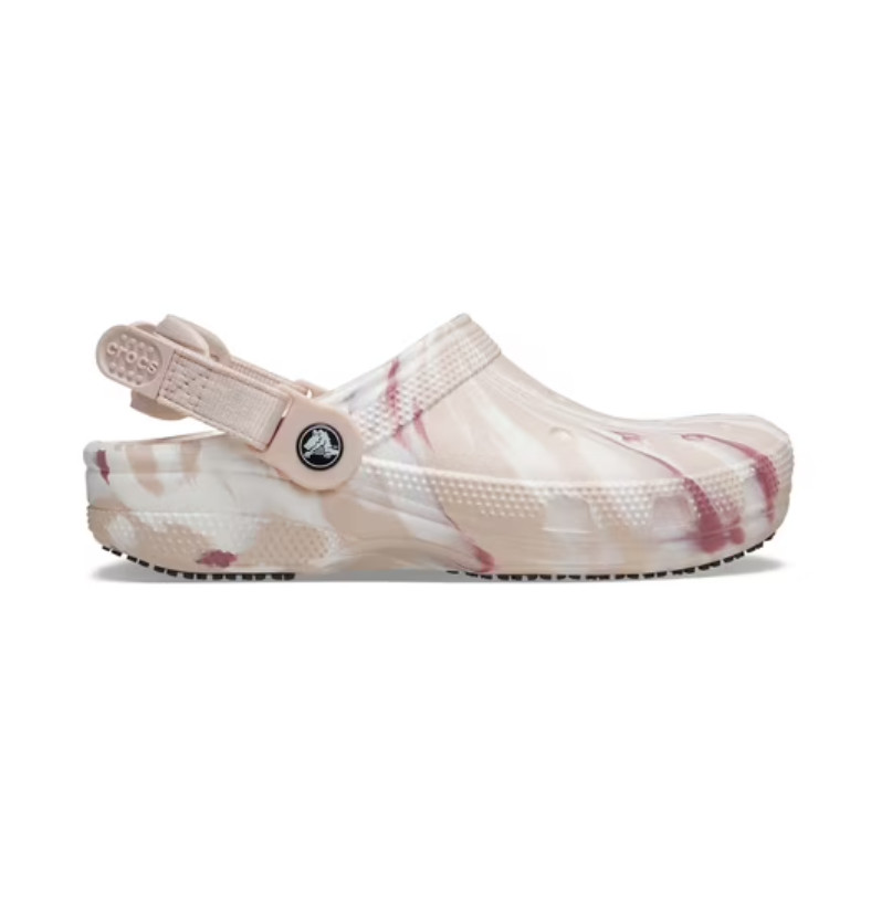 Crocs at Work Unisex Classic Slip Resistant Work Clog – Quartz/Multi