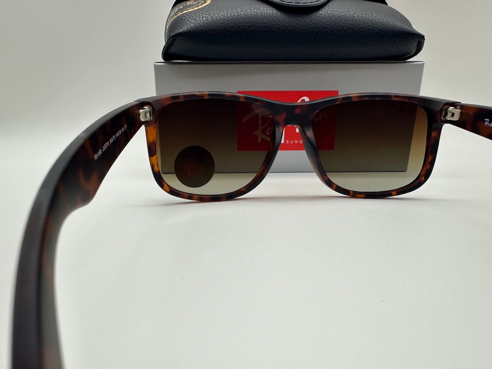 Ray-Ban Justin Classic RB4165 Tortoise Polarized Brown Men Sunglasses 54mm