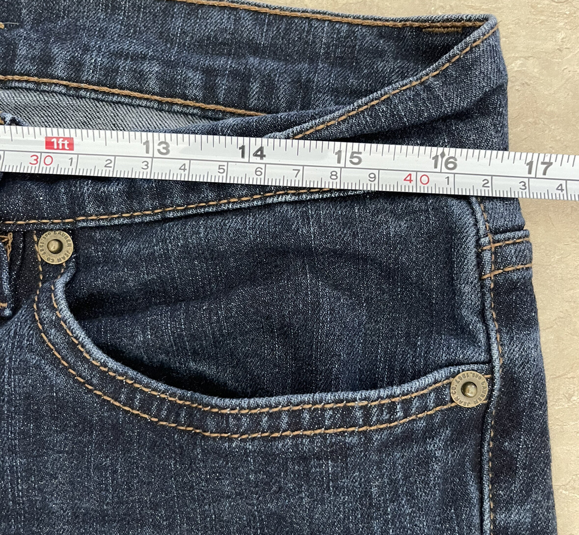 Lauren Jeans Co. Premium Denim Classic Straight Leg Dark Wash Women’s 8