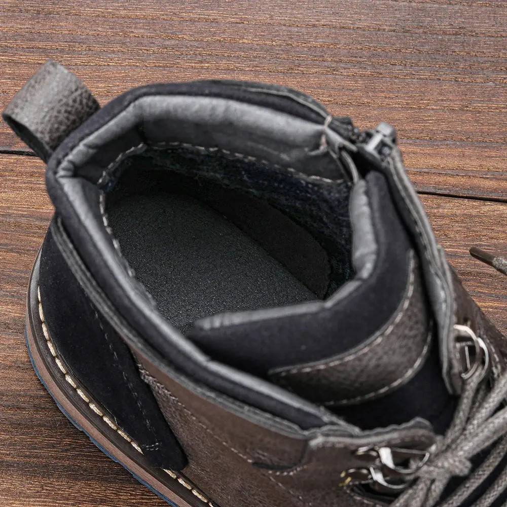 Rugged Leather Boots for Men – Durable & Stylish-Bareroots|124910