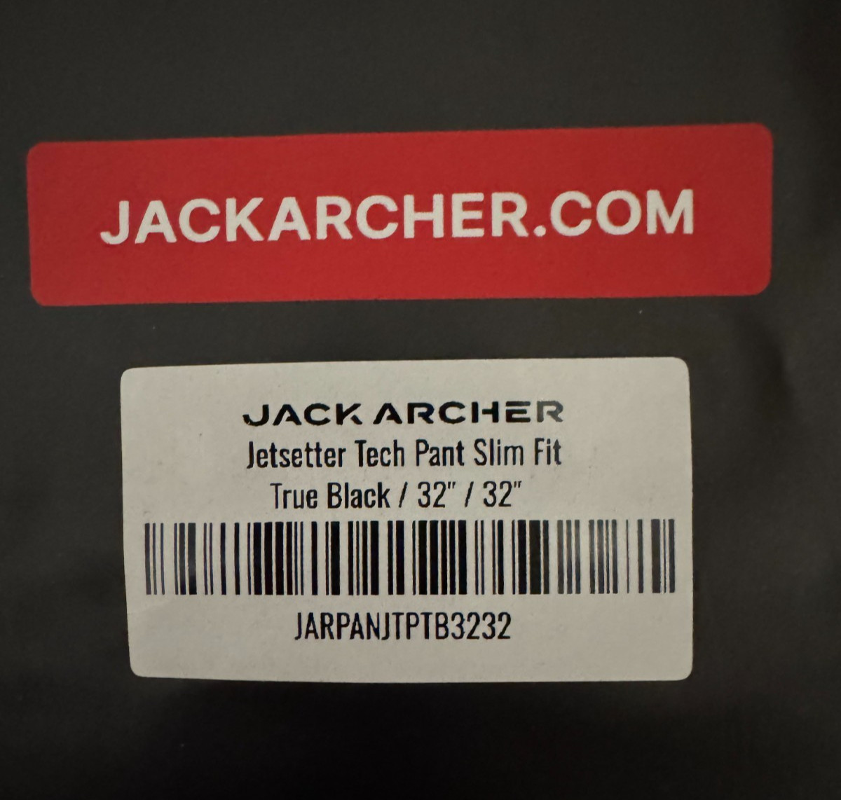 Jack Archer Jetsetter Tech Pant Slim Fit – 32/32 – CHOOSE COLOR – BRAND NEW