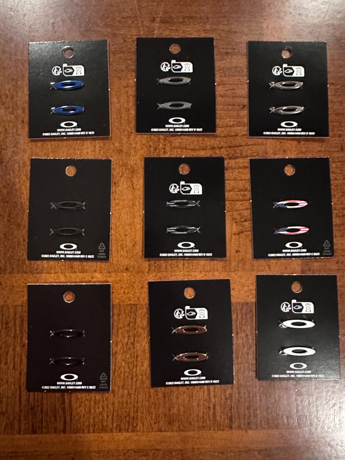Oakley Interchangeable Icons Turbine Turbine Rotor Double Edge 9 VARIATIONS!