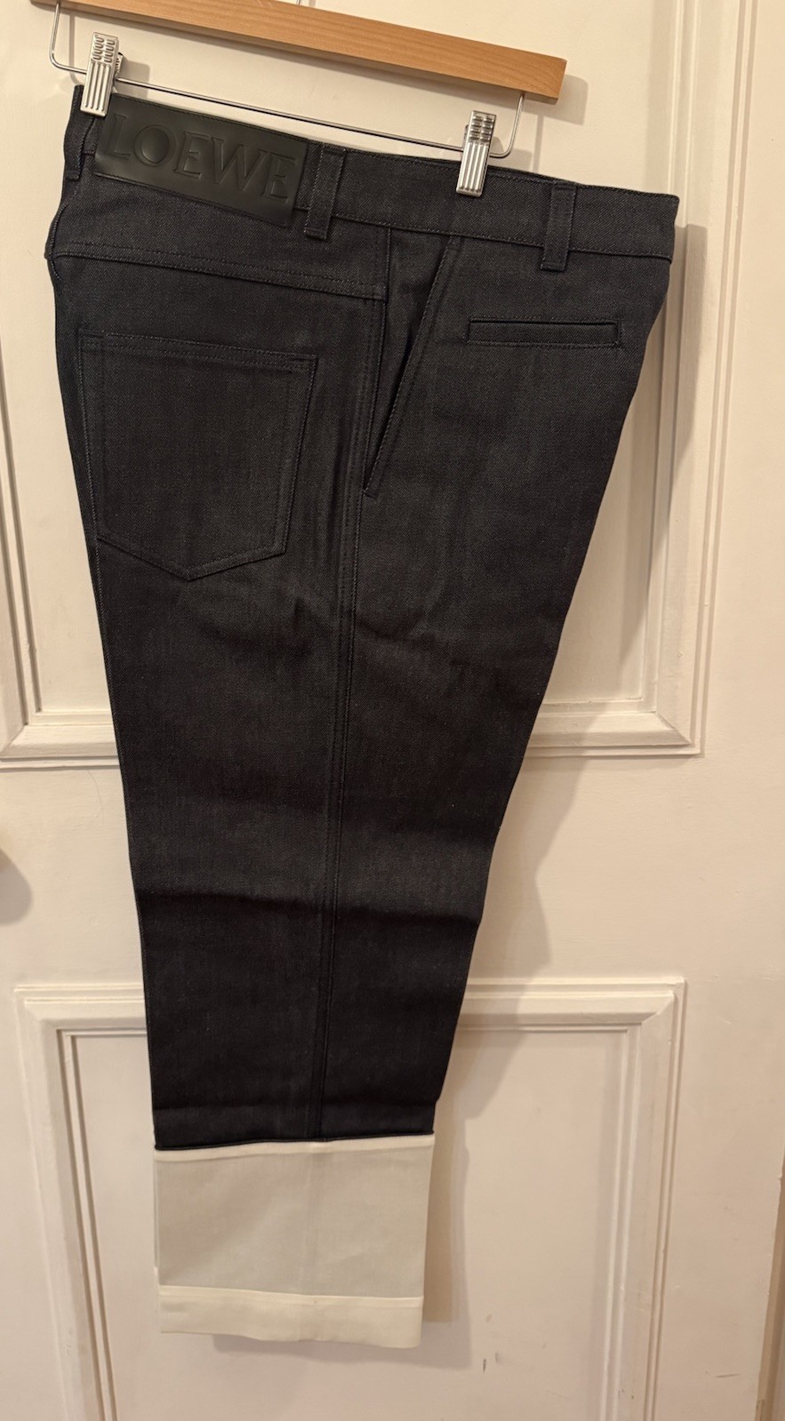 Loewe Fisherman Jeans SS15 First Edition In Dark Navy Size 38