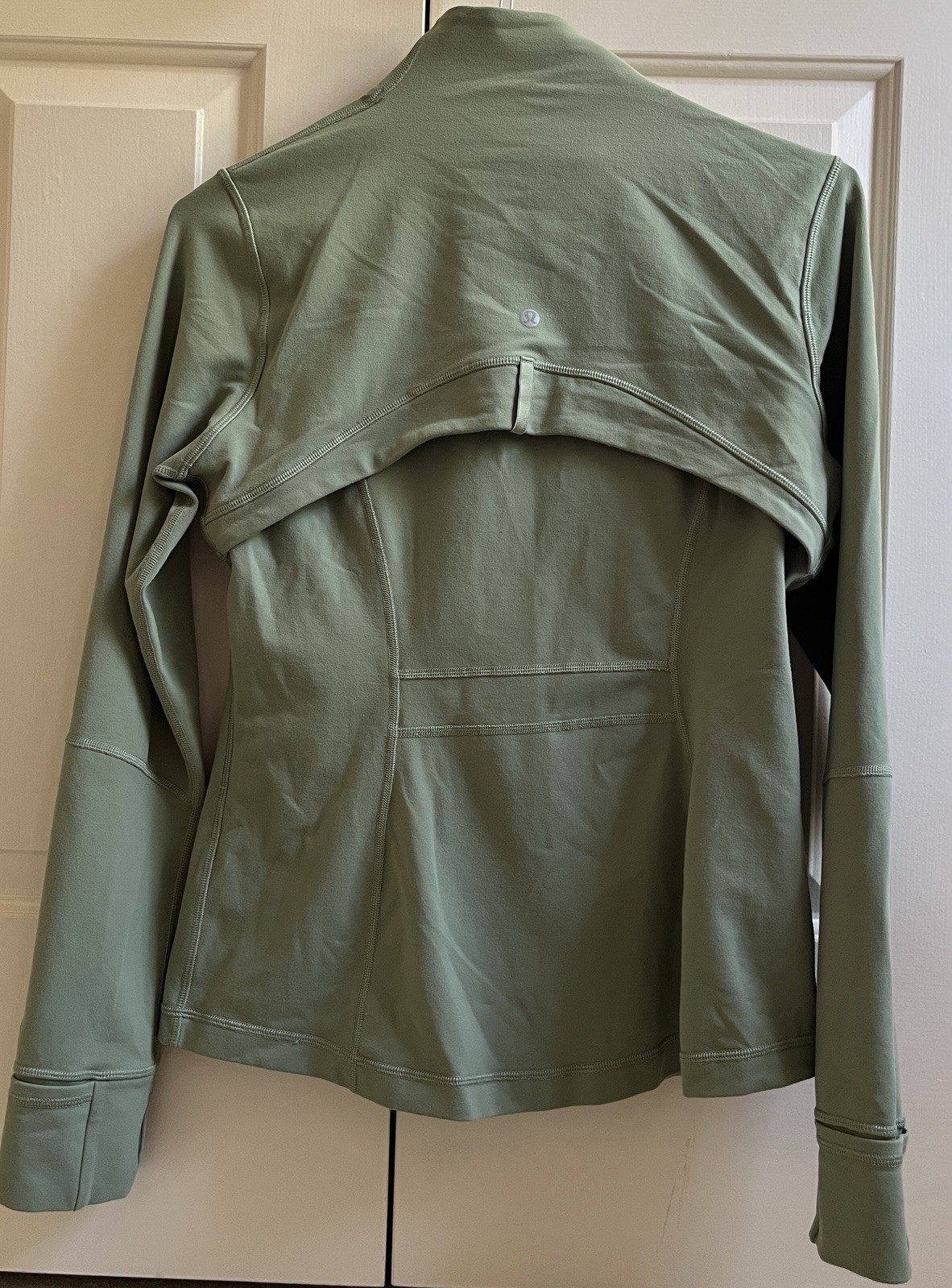 🍒LULULEMON sz 12 Classic DEFINE JACKET WILLOW GREEN Foliage Vista *LUON