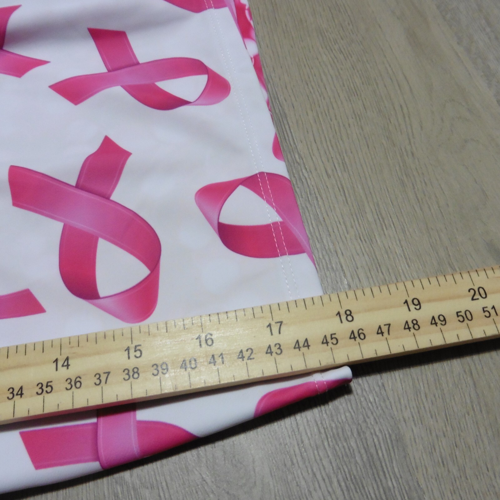 Skort Obsession Women’s XL Golf 18in Skort White Cure Breast Cancer Blemished
